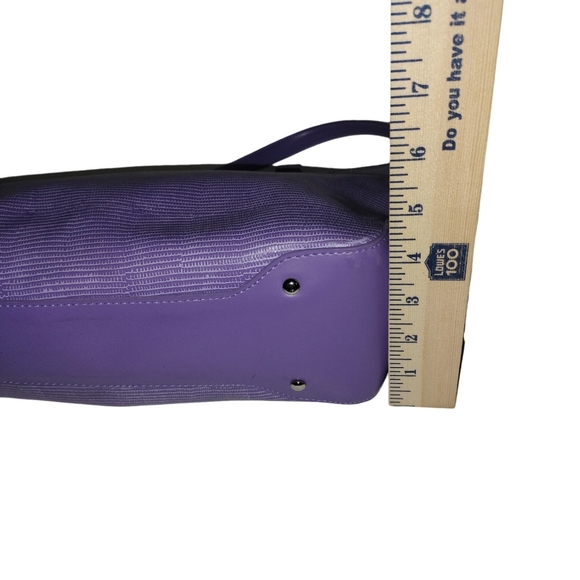 Lilac purple handbag - Picture 5 of 12